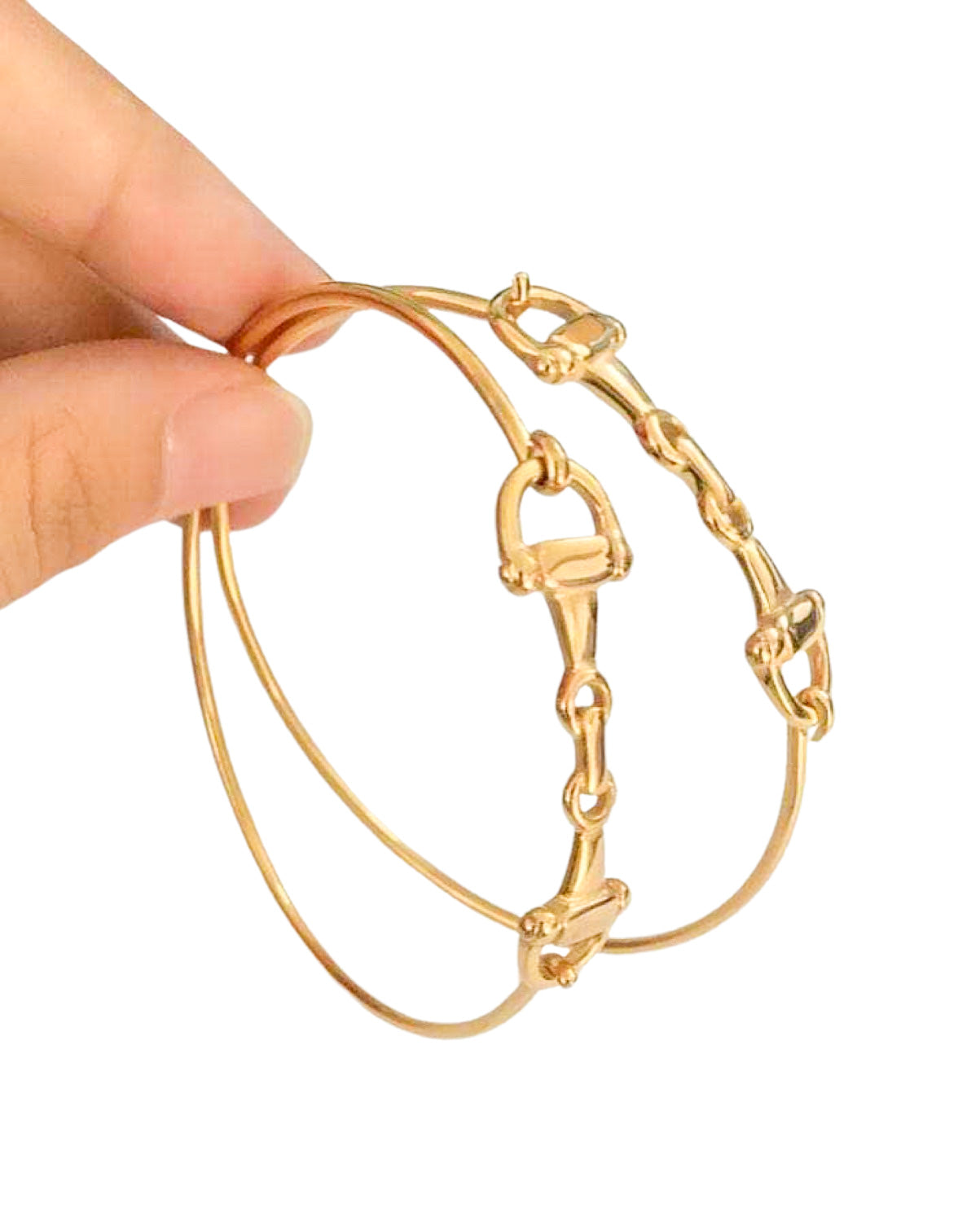 Snaffle Bit Bangle