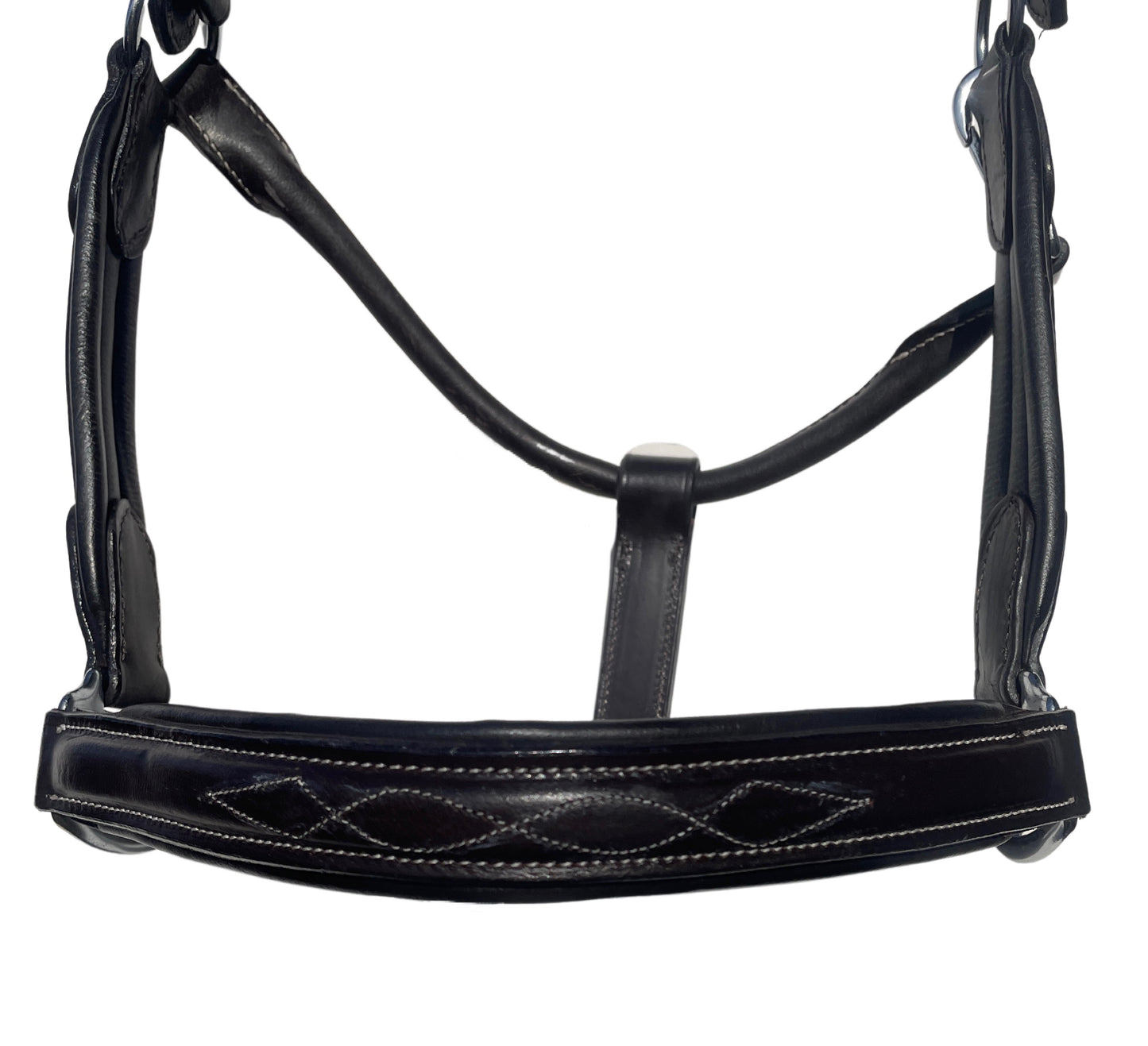 The Fancy Stitch Leather Halter