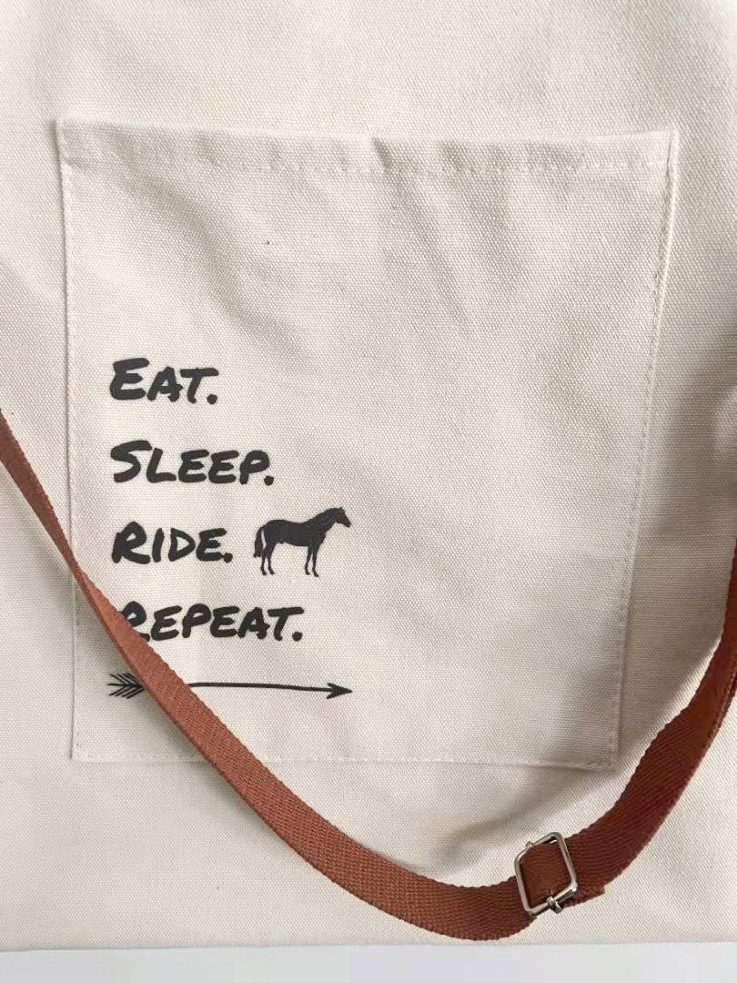 Eat. Sleep. Ride. Repeat. Tote
